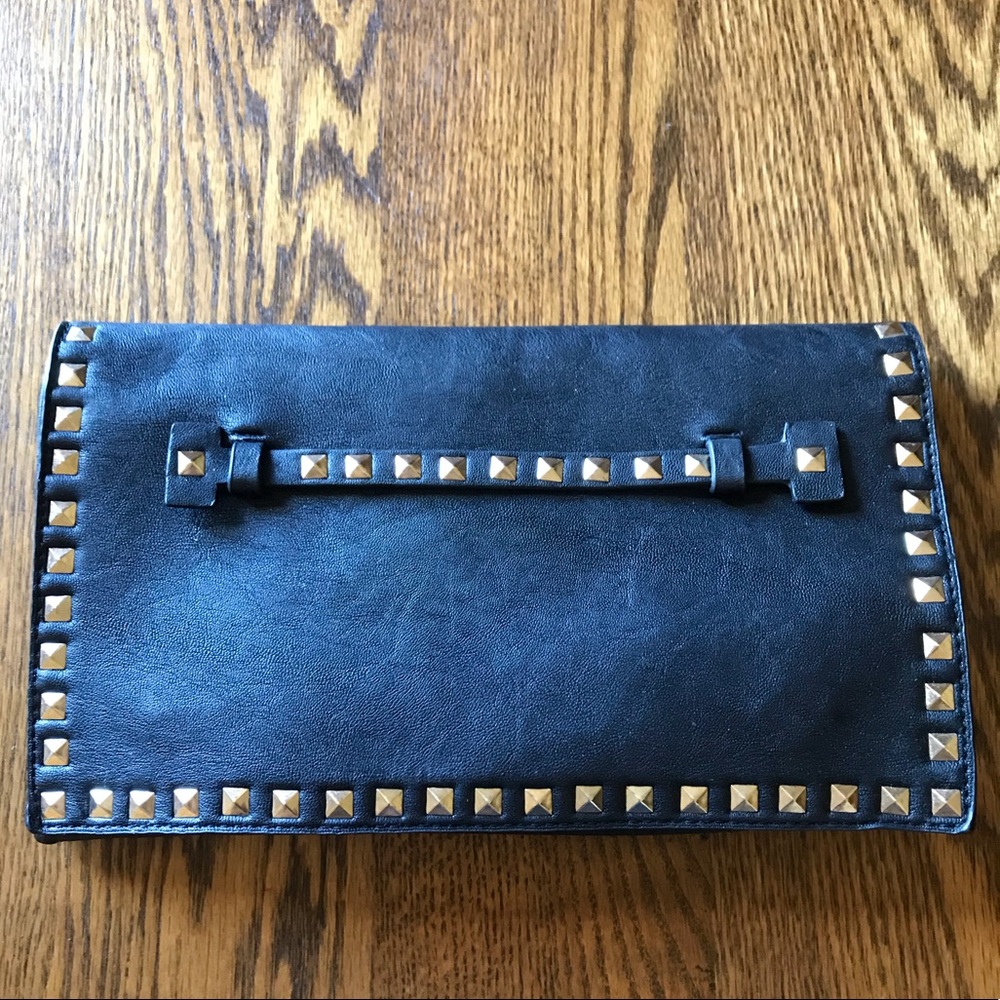 Black and Brass Clutch